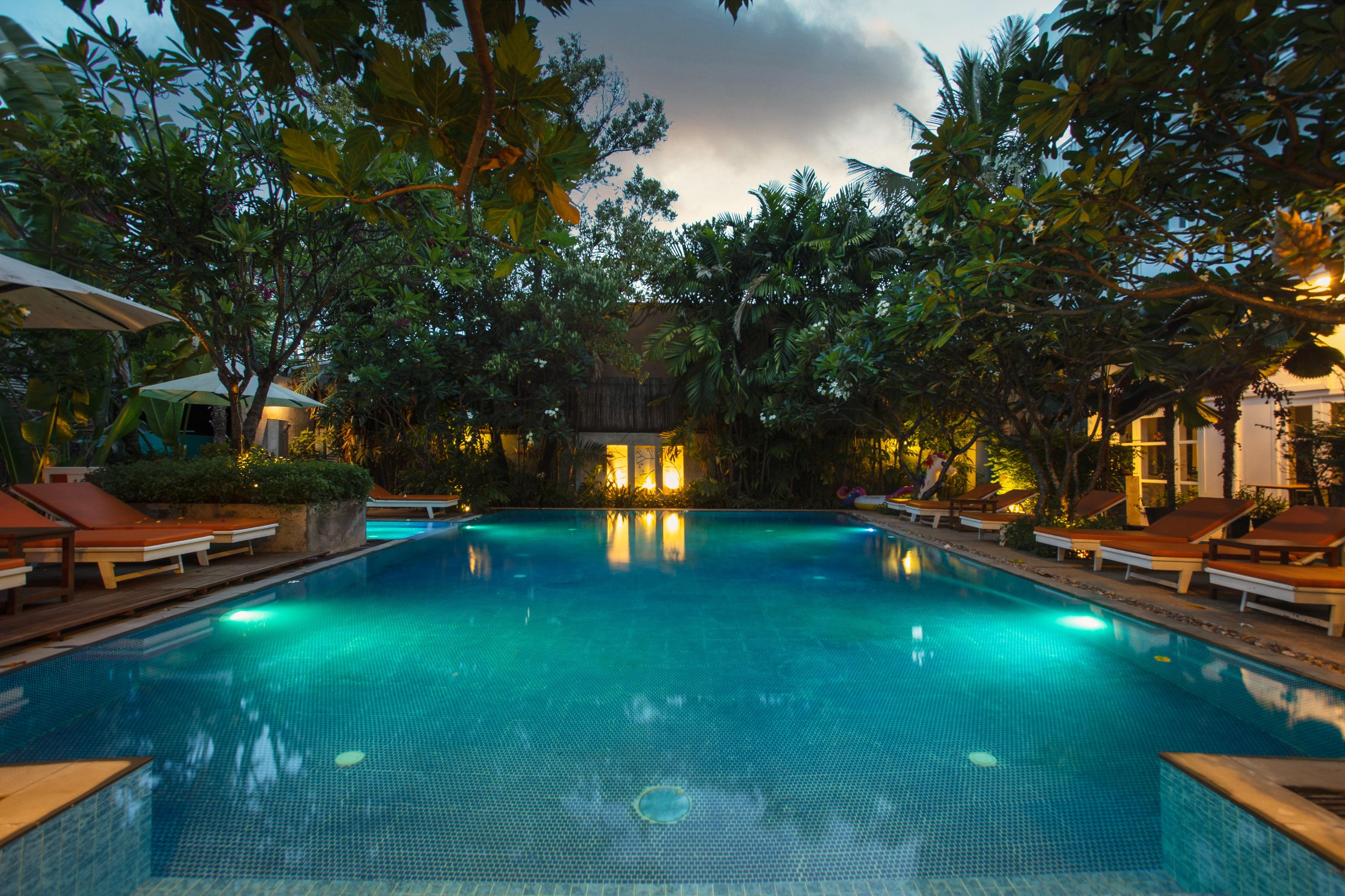 Amber Angkor Villa Hotel&Spa Siem Reap Exteriör bild