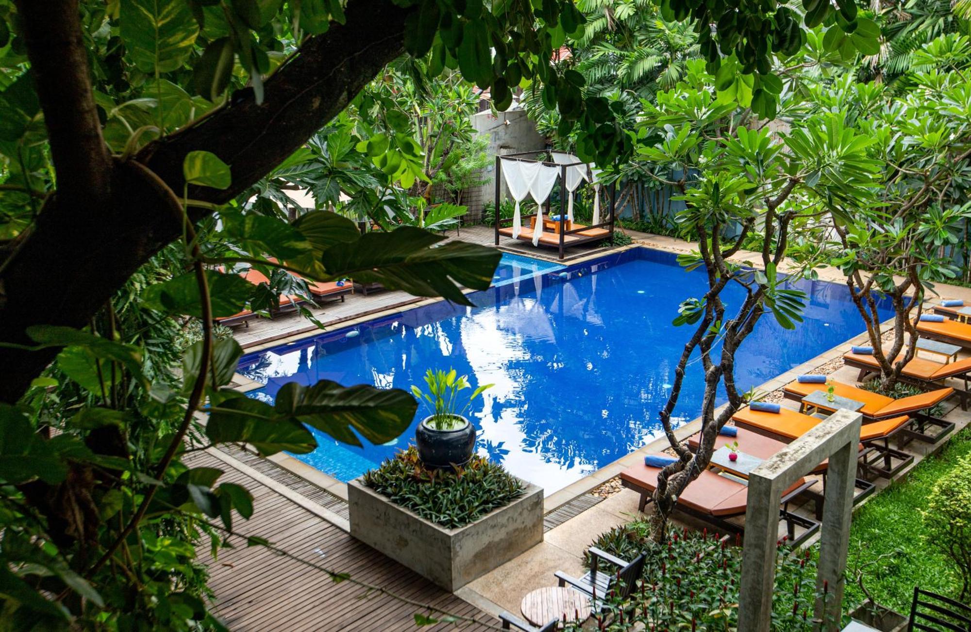 Amber Angkor Villa Hotel&Spa Siem Reap Exteriör bild